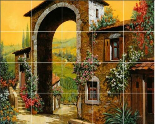 Arco ingresso toscana vigneto - arco,