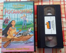 Pocahontas vhs videocassetta - vhs,