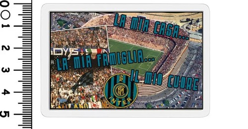Cornice foto magnete calcio - cornice,