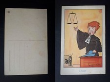  CARTOLINA ANTICA ILLUSTRATORE