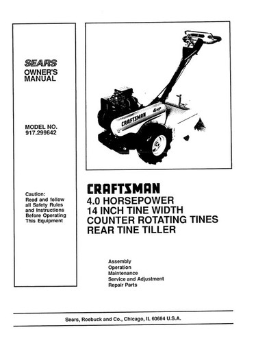 Manuale uso sears - manuale,