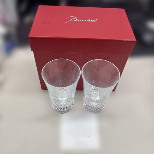 Baccarat crystal tumbler - crystal,