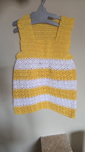 Vestito uncinetto per bimba - uncinetto,