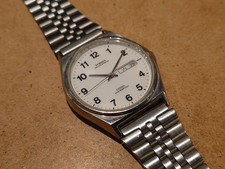 Orologio Citizen Railway Forma Modello Quarzo Dal Giappone Misura 18cm Cinturino Acciaio