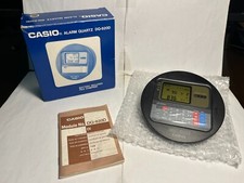 CASIO DQ-820D TARGET MASTER-OROLOGIO CALCOLATRICE DA TAVOLO VINTAGE ANNI 80-90