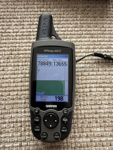 Garmin gpsmap 60cs handheld - garmin,