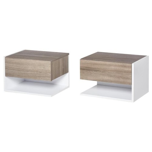 Set comodini sospesi a - 2,