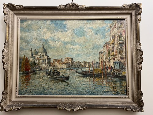 Dipinto venezia eugenio - dipinto,