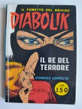 DIABOLIK - n. 1 - IL RE DEL TERRORE SPIN OFF APRILE 1999 - RISTAMPA ANASTATICA