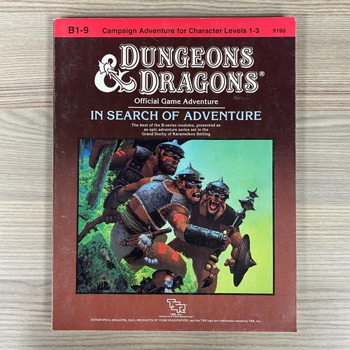 Tsr dungeons dragons d - dungeons, d&d