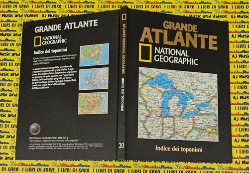 Book libro grande - book, atlante
