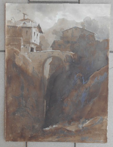Disegno matita acquerello - disegno, a