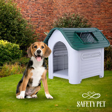 Safety Pet Cuccia Chalet 75x59x66cm taglia Small Green