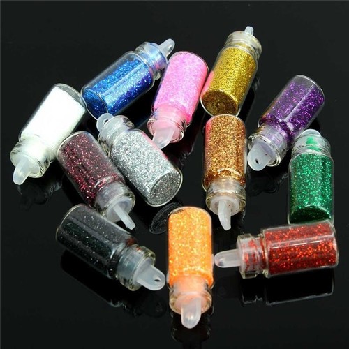 Colori glitter polvere - 12,