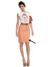 Denny Rose longuette In Pizzo Foderata Tg M