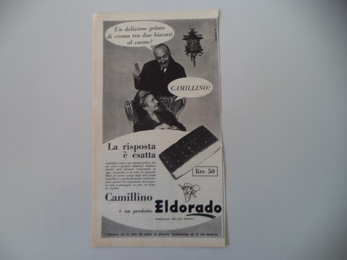 Advertising pubblicità 1961 - advertising,