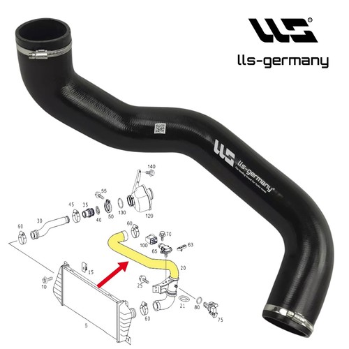 Tubo intercooler per mercedes - intercooler,