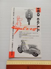 Guizzo 150 t.i. Scooter 1962 depliant italiano originale