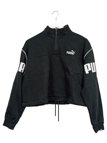 Puma maglione donna nero corto - maglione,