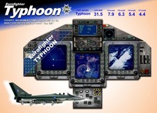 Kit CD quadro strumenti EUROFIGHTER TYPHOON COCKPIT