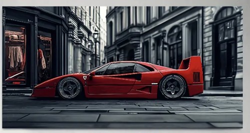 F40 ferrari - ferrari, 2d