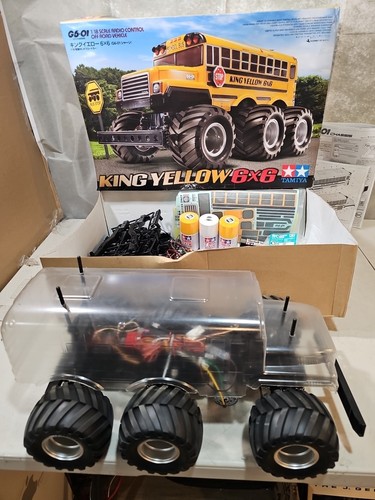 Tamiya king yellow 6x6 - king, 1/18