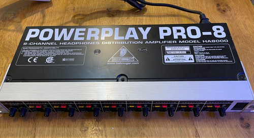 Behringer ha8000 channel - ha8000, 8-channel