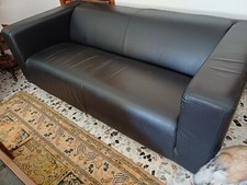 Divano Klippan nero come nuovo