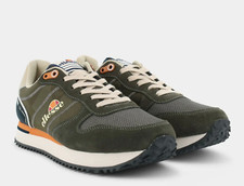 Scarpe sneakers Ellesse Lambert EL32M40409 01 camoscio verde militare