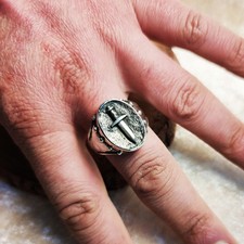 Anello cavaliere templare - anello,