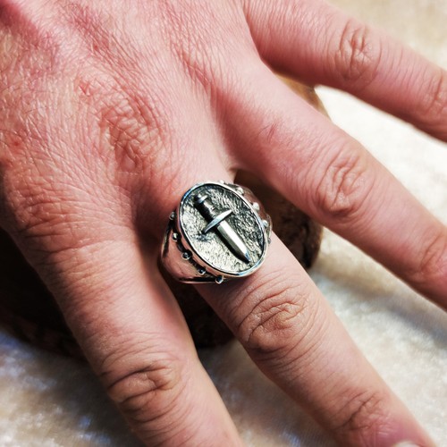 Anello cavaliere templare - anello,