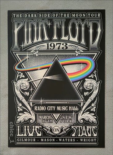 Pink floyd poster - pink,