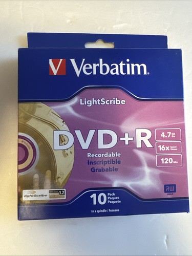 Verbatim lightscribe dvd - verbatim, dvd+r