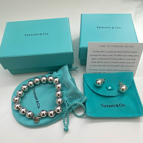 Set bracciale orecchini - e,