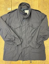 Alpha Industries M-65 Giacca Jacket Cold Weather Blu Made Usa Tg L Regular army