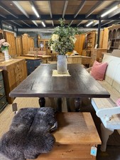 Tavolo da refettorio in rovere