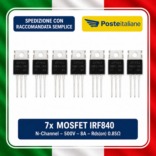 Pezzi mosfet irf840 - pezzi, di
