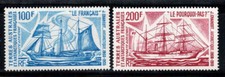 Territorio Antartico Francese TAAF 1974 Mi. 93-94 MNH 100% posta aerea La francese, Velier