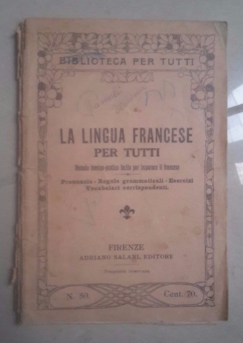 Lingua francese per tutti - la,