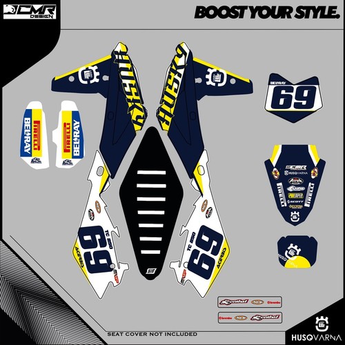 Adesivi grafiche husqvarna - adesivi,