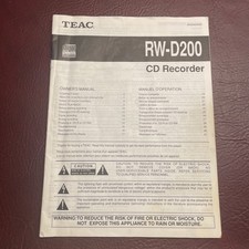 TEAC RW-D200 Lettore CD