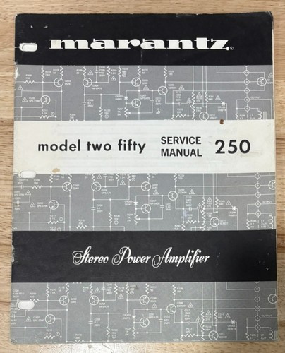 Manuale servizio marantz - servizio,