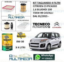 TAGLIANDO 4 FILTRI E OLIO