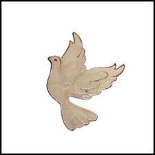 Dove Pin Brooch Religious Bird