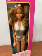 Barbie Malibu PJ usata con scatola vintage 1983 Sun Gold 1187 Mattel