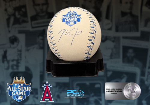 Mike trout firmato 2012 - mike,