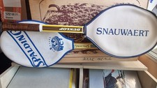 RACCHETTA DA TENNIS IN LEGNO SNAUWAERT ANNI 60/70 - DA COLLEZIONE