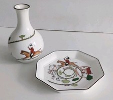 SCENE DI CACCIA IN LEGNO DI