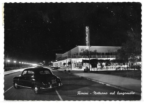 Rimini notturno - -,
