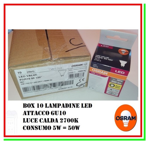 Lampadine osram led gu10 - led,